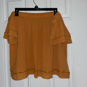 Off the shoulder top